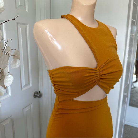 ZARA ONE SHOULDER CUT OUT MINI DRESS - Picture 6 of 13